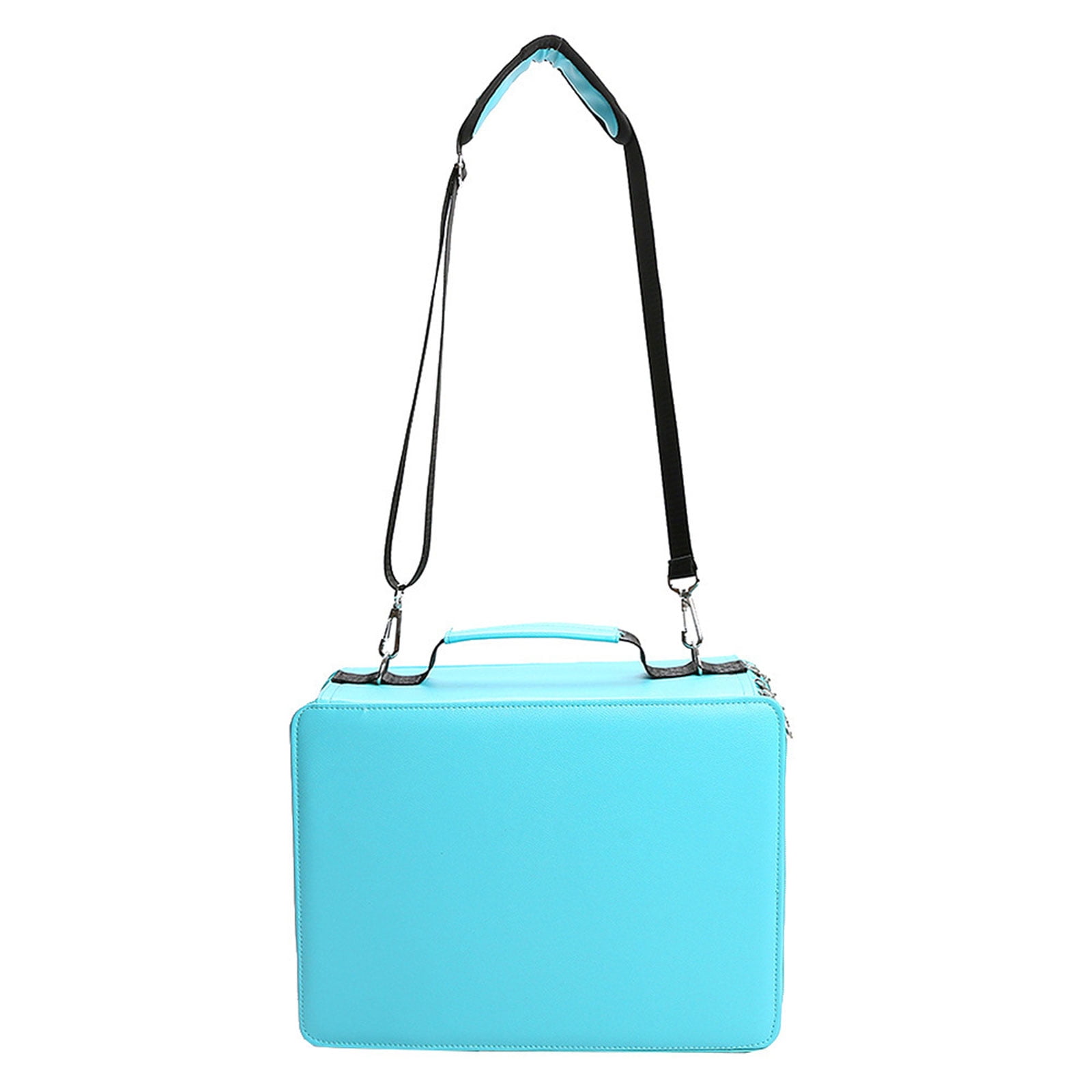 Art Marker Pen Carrying Bag with Shoulder and Handle Strap, Marker Organiser Case for 224 Markers, Marker Storage Bag