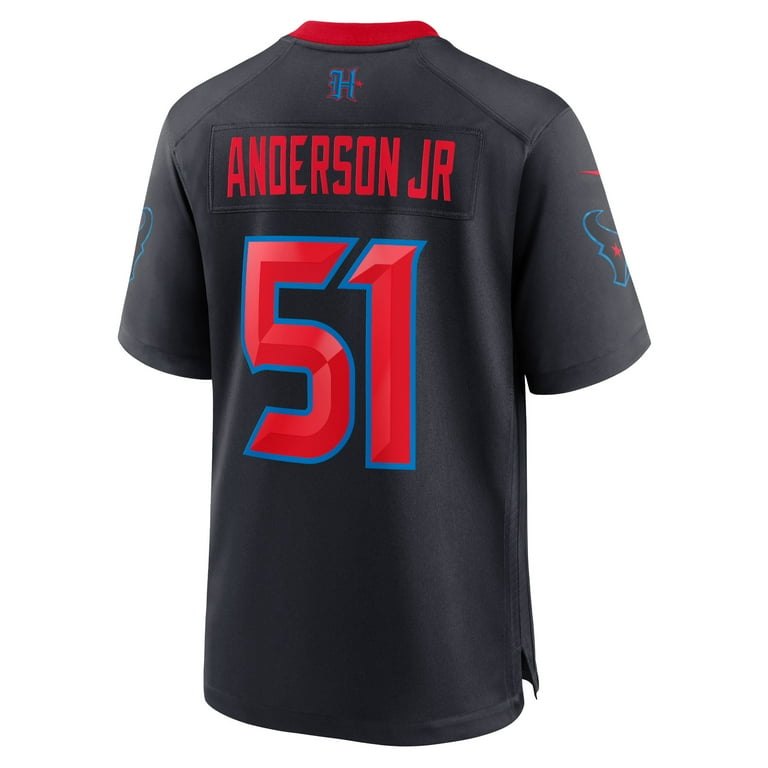 Men's Nike Will Anderson Jr. Navy Houston Texans Alternate Game