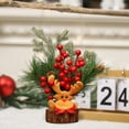 thumbnail image 3 of Small Christmas Tree Skinny Christmas Tree Made Of PVC Material For Christmas Decoration Scene Arrangement And Decoration For Party Supplies Indoor Home Decorations, 3 of 6