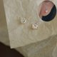 thumbnail image 1 of Pendientes de circón brillante Simple de aguja de plata 925, joyería chapada en oro, pendientes de cristal para mujer Dengxun unisex, 1 of 2