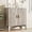 Gray, variant on FANRAL 30" Wide Fluted Sideboard Buffet Cabinet with 2 Doors,Adjustable Shelves,X-Shaped Base Mid Century Modern Storage for Kitchen Living Room Dining Room,Gray Storage Cabinet