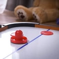 thumbnail image 4 of Mini Air Hockey Pucks and Paddles - Home Air Hockey Set for Kids, Replacement Accessories for Game Tables (2 Air Hockey Pushers), 4 of 8