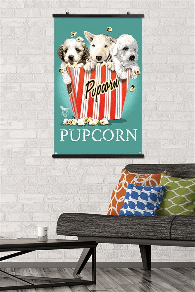 Jim Baldwin - Pupcorn Wall Poster, 22.375" x 34"