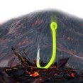 thumbnail image 4 of Graflsoa Fluorescent Fishing Hooks 50PCS, High Carbon Steel, Type-1/Type-2, Sizes #8-#13, Bright Yellow for Enhanced Visibility, 4 of 6