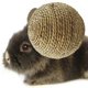 thumbnail image 5 of Pelota de cuerda de césped natural tejida a mano, juguetes para masticar, pelotas de juguete para actividades de animales pequeños, 5 of 7
