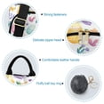 thumbnail image 7 of FORMRS Women's Travel Backpack Purse Anti-Theft Hidden Pockets Casual Shoulder Bag, Purple Easter Eggs, 7 of 7