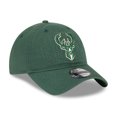 thumbnail image 3 of Men's New Era  Hunter Green Milwaukee Bucks 2023 NBA Draft 9TWENTY Adjustable Hat - OSFA, 3 of 4