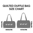 thumbnail image 4 of Dwellin Tote Bag for Women Lightweight Puffy Quilted Canvas Handbags Cute Dog Cat Print Shoulder Top Handle Satchel for Work Travel N-L 18X9X9, 4 of 6