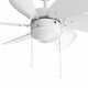 thumbnail image 3 of Ventilador Techo 30 3 V 60W 6 Aspas Blanco Blanc Veker 7662 VEKER 7662, 3 of 3