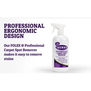 Folex Professional Carpet Cleaner Spray 34 oz Spot Cleaner for Carpet and Upholstery