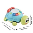 thumbnail image 3 of Baby Learning Toy Musical Turtle Toy With Lights And Sounds Electronic Early Educational Developmental Toys Pretend Phone Call For 6 To 12 Months Infants Toddlers, 3 of 9