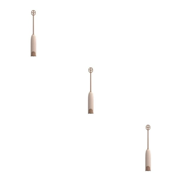 Wosthever Agitador eléctrico ABS, repuesto de Control de botón alimentado por reutilizable, batidor de bebidas calientes para té y leche, Type5 NO5