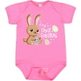 thumbnail image 3 of Inktastic My 1st Easter with Cute Brown Bunny and Easter Eggs Boys or Girls Baby Bodysuit, 3 of 5