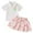 A1 White toddler girl golf outfit, variant on Toddler Baby Girl Golf Outfit Golf Print Polo Shirt Sleeveless Tank Top Mini Skirt Set Cute Girls Summer Clothes Baby Girl Golf Outfit 3-6 Months