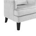 thumbnail image 3 of TOV Furniture Bristol Silver Croc Tall Chair, 3 of 6