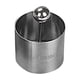 thumbnail image 5 of Anillos para tarta de queso fríos, de fondo plano, profesionales, prácticos, de acero inoxidable, con placa de prensa para sushi, ensaladas y postres. S, 5 of 9
