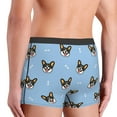 thumbnail image 5 of Kll Corgi Dog Men'S Cotton Boxer Briefs Underwear-X-Large, 5 of 9