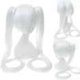 thumbnail image 1 of Wig Long Straight with 2 Ponytail Wig Hatsune Miku Cosplay, 1 of 1