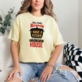 thumbnail image 2 of Funny Statement About Kitchen Ownership, Butter Comfort Colors T-Shirt, Small, 2 of 3