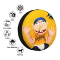 thumbnail image 4 of Saiise Sml Jeffy G Print Rv Spare Tire Cover Wheel Tire Cover for Travel Trailers Protectors Weatherproof Dust-Proof for Camper Trailer Truck SUV Rv Universal-16 inch, 4 of 8