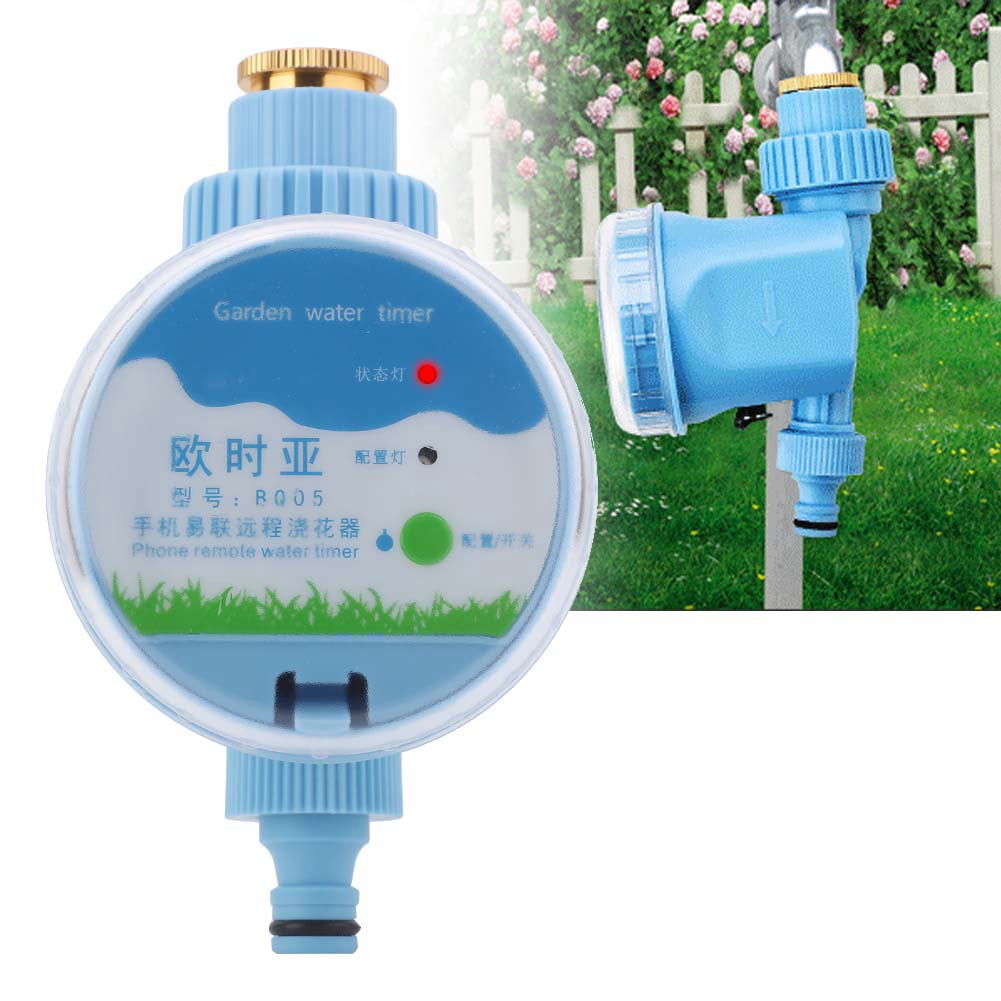 Lawn Balcony Smart Sprinkler Controller，Electronic APP Wi-Fi Remote Control Automatic Garden Irrigation Timer Intelligent Flowers Watering for Home Garden etc