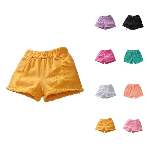 Girls Summer Loose Fashion Personality Casual Thin Denim Shorts