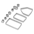 thumbnail image 2 of DIY Baking Tool,10Pcs/Set Stainless Steel Cookies Baking Mold Set Biscuits Mold Top Tier Quality, 2 of 14