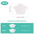 thumbnail image 4 of FELTECHELECTR 2 pares de protectores de talón autoadhesivos para zapatos, almohadillas para el talón, para mujeres y hombres., 4 of 6