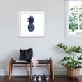 thumbnail image 3 of Art.com Indigo Pineapple Art Print by Aimee Wilson, White Frame Wall Art, 29" x 29", 3 of 5