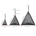 thumbnail image 3 of Secado Triangular Plegable Red De Almacenamiento Triangular Para Exteriores Red De Cesta Colgante De Pvc Para Almacenar Artículos De Tocador Cosméticos Inevent HA046664-02, 3 of 6