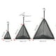 thumbnail image 3 of Secado Triangular Plegable Red De Almacenamiento Triangular Para Exteriores Red De Cesta Colgante De Pvc Para Almacenar Artículos De Tocador Cosméticos Cateissary HA046664-02, 3 of 6