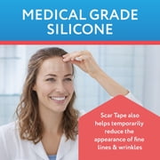 ScarAway Clear Silicone Scar Tape, Medical Grade Cut-to-Size Silicone Strip for Hypertrophic and Keloid Scars, from Surgery, Burns, and more - 60” Roll