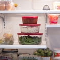 thumbnail image 2 of Anchor Hocking 6-Piece Glass Kitchen Food Storage Set with Red Lids, 2 of 4