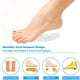 thumbnail image 2 of Cojines de soporte de arco de gel para hombres y mujeres, plantillas de zapatos para pies planos, insertos de arco reutilizables para fascitis plantar Sincero  Hogar, 2 of 6