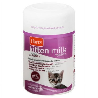 Hartz easy to mix powdered formula Kitten Milk Replacer - 11 oz net wt container