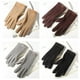 thumbnail image 3 of Qarigey 1 par de guantes cálidos de invierno a prueba de viento pantalla táctil motocicleta montar ciclismo nieve esquí ciclismo patinaje moda mitones guantes y mitones Café Qarigey AP013059-04B, 3 of 6