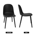 thumbnail image 4 of Modern Full PP Dining Chair, Mid Century Kitchen Chairs For Kitchen Dining Room & Living Room, 4 of 6