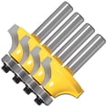 thumbnail image 1 of Broca Moldura con Balero zanco 1/4 MoldingDrill 4 Pzas 1-1/4 x 5/8" 5/16" Zanco Router Moldura con Balero VentDepot MXMOL-024, 1 of 2