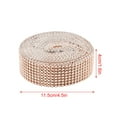 thumbnail image 2 of Wovilon Bows For Girls 10 Yard Acrylic Rhinestone Diamond Ribbon For Wedding, Birthday Decorations, 2 of 6