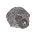 thumbnail image 5 of DLAPL Cotton Crochet Hat Handmade Knit Summer Slouchy Beanie Floral Skull Cap, Solid Gray, 5 of 5