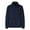 #183-Navy, variant on Donemore Men's Solid Color Stand Collar Cardigan Jacket with Thickened Warm Plush Fleece Fabric for Casual Business Versatile Top Wear