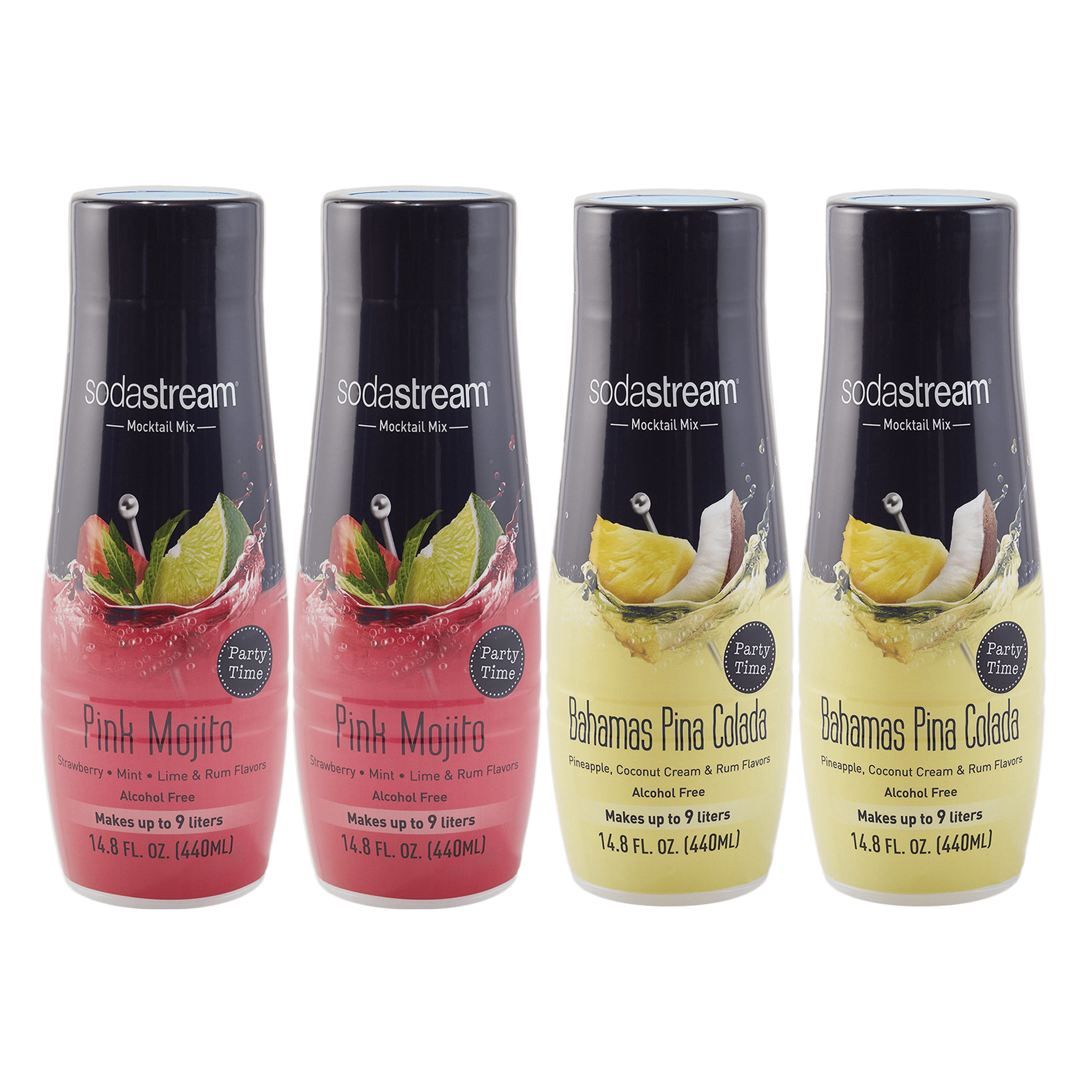 SodaStream Mocktails Sparkling Drink Mix Variety Pack, 14.8 Fl Oz, 4