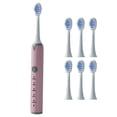 thumbnail image 1 of Dvkptbk Electric Toothbrush, Soft Toothbrushes for Adults And Kids 6 Brush Heads, One Charge Use for 90 Days, 5 Modes 2 Minutes Build In Smart Timer, Rechargeable Toothbrushes, 1 of 2