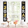 thumbnail image 5 of WEIH Graduation Decorations Class of 2026 Black Graduation Porch Sign, Large 70" x 13" Congrats Grad Banner for Front Door Home Yard Party Decor, Pre-assembled Outdoor Graduation Party Supplies, 5 of 12