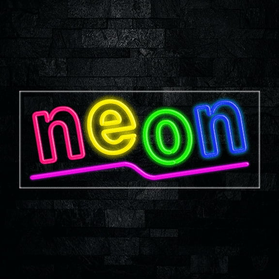 Neon-LED Neon Sign 30"L x 12"H #30095