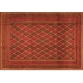 thumbnail image 1 of Ahgly Company Indoor Rectangle Persian Orange Traditional Area Rugs, 8' x 10', 1 of 1