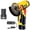 yellow, variant on 12V Cordless Mini Angle Grinder, Portable 3 Inch Power Grinding Cutting Tool for Metal Wood