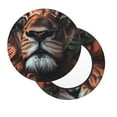 thumbnail image 2 of Goofa Lion Forest Crown Printed Stool Covers Round, Waterproof Round Bar Stool Covers Anti-Slip Round Bar Stool Seat Cover with Elastic Bands Durable-13 inch, 2 of 7