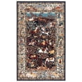 thumbnail image 2 of Rugs.com Rabia Collection Rug – 5' x 8' Navy Blue Low Rug Perfect For Bedrooms, Dining Rooms, Living Rooms, 2 of 8