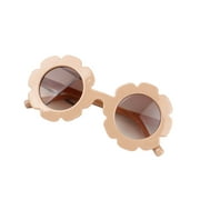 Plastic UV400 Sunglasses Cute Baby Boy Girl Flower Shape Goggles   Summer Outdoor Sunglasses